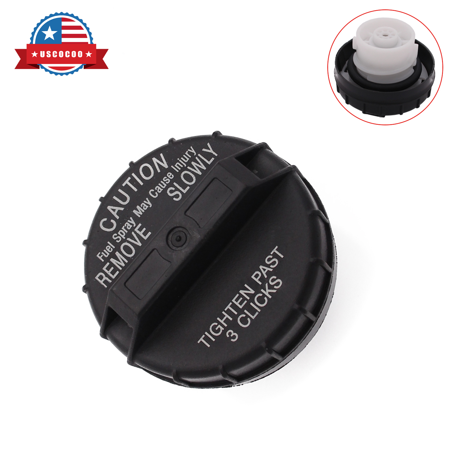 NonLocking Replacement Gas Cap Fit for Jeep Wrangler TJ JK Grand WJ WK